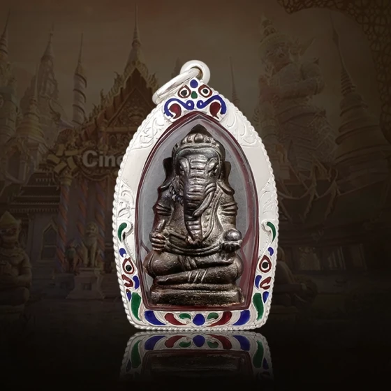 泰国佛系牌正品 龙婆温 温洛象头 珍品老牌