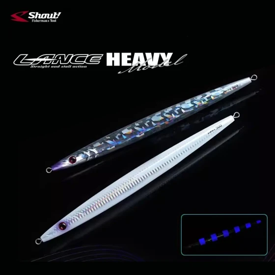 日本进口速特SHOUT 海钓铁板路亚假饵